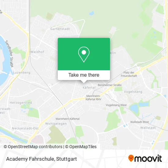Карта Academy Fahrschule