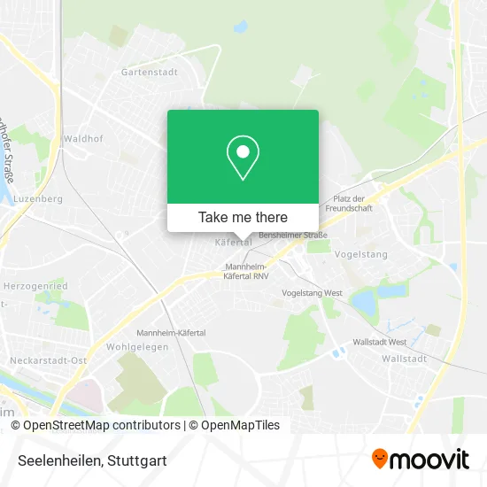 Карта Seelenheilen