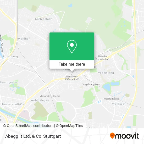 Карта Abegg It Ltd. & Co