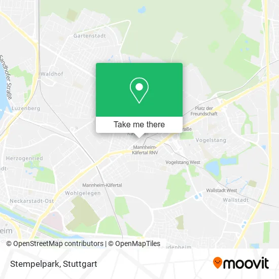 Карта Stempelpark