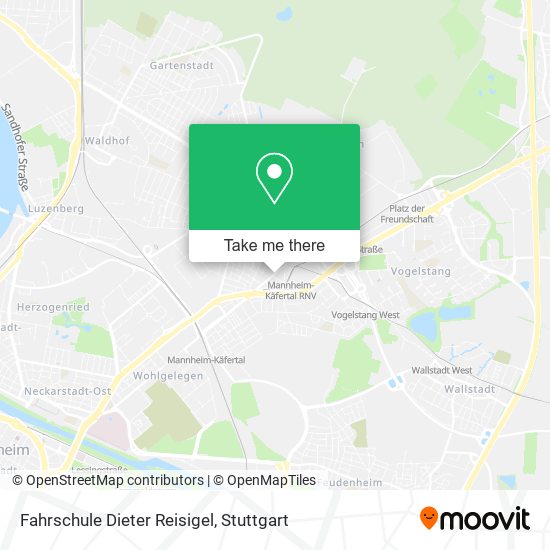 Fahrschule Dieter Reisigel map
