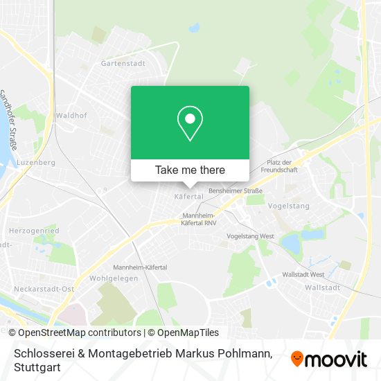Карта Schlosserei & Montagebetrieb Markus Pohlmann