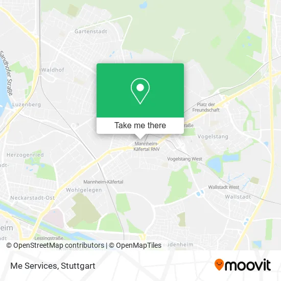 Карта Me Services