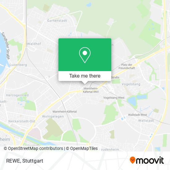 REWE map