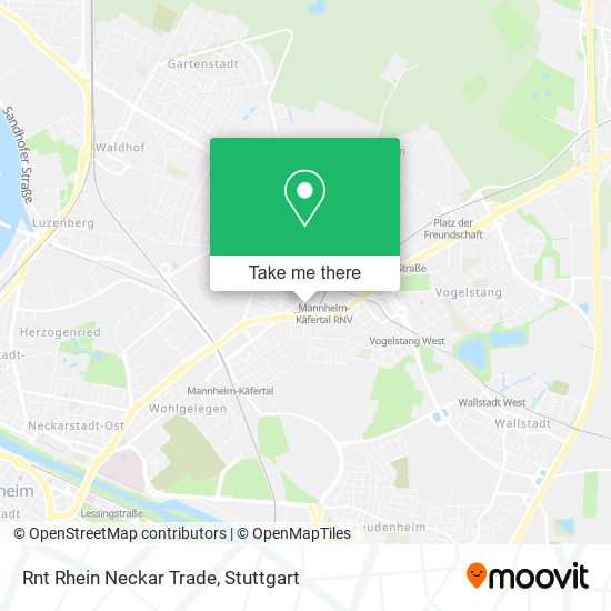 Карта Rnt Rhein Neckar Trade