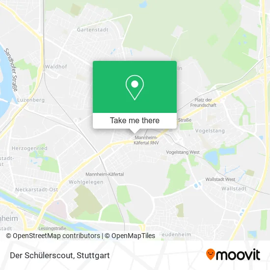 Карта Der Schülerscout