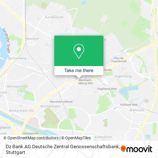 Карта Dz Bank AG Deutsche Zentral Genossenschaftsbank