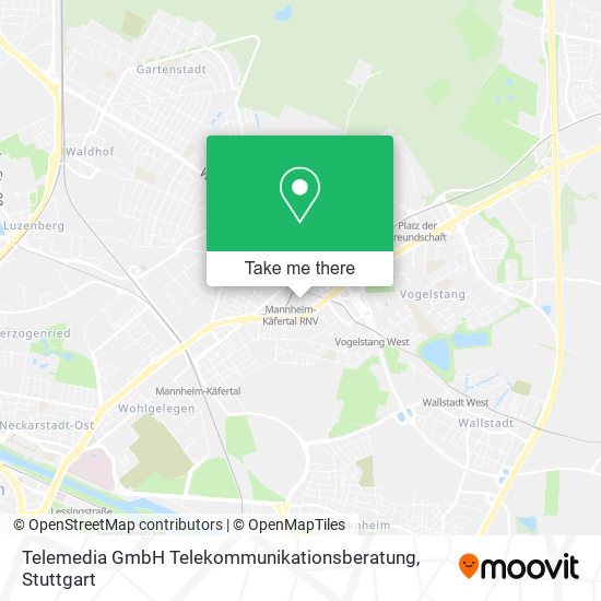 Telemedia GmbH Telekommunikationsberatung map