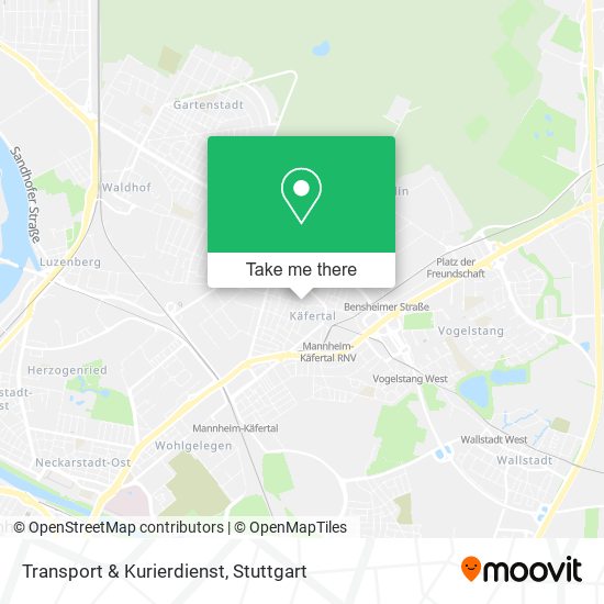 Transport & Kurierdienst map