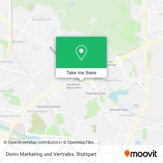 Dsmv Marketing und Vertriebs map