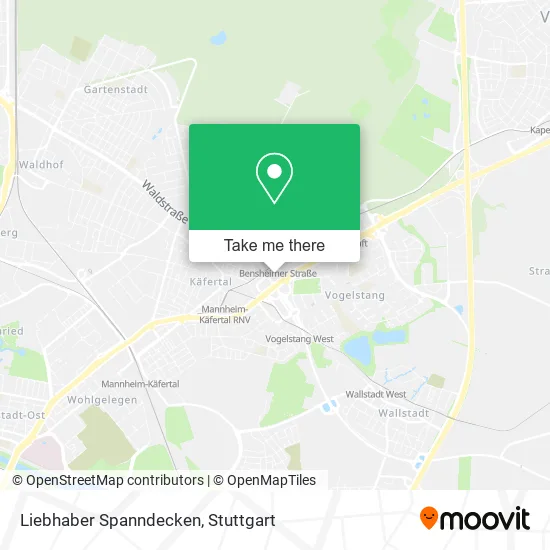 Карта Liebhaber Spanndecken