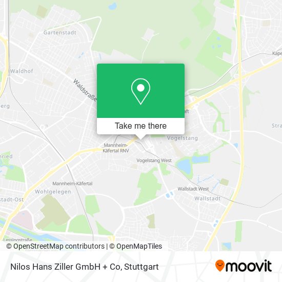Nilos Hans Ziller GmbH + Co map