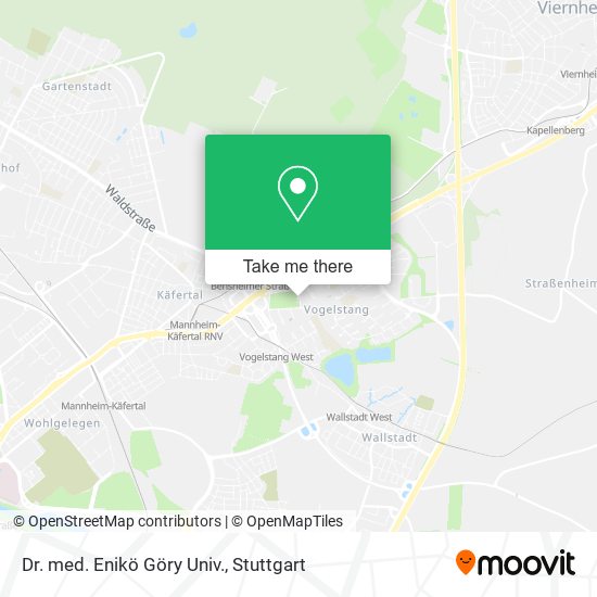 Dr. med. Enikö Göry Univ. map