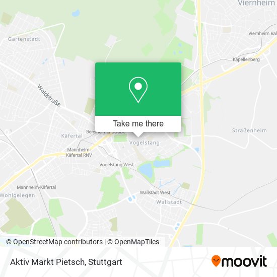 Карта Aktiv Markt Pietsch