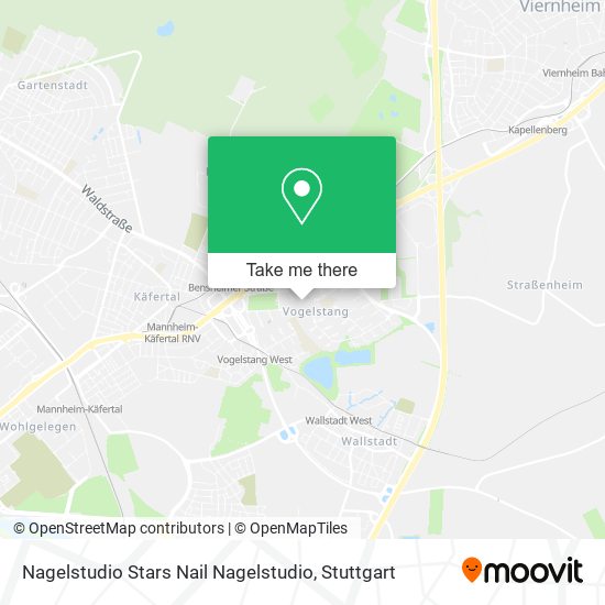 Nagelstudio Stars Nail Nagelstudio map