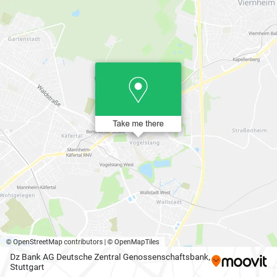 Карта Dz Bank AG Deutsche Zentral Genossenschaftsbank