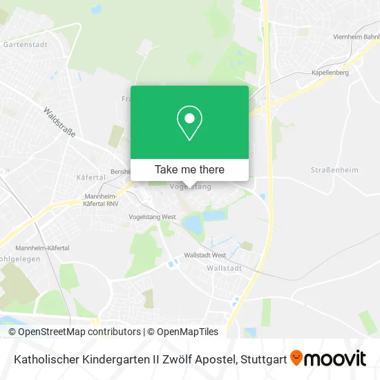 Карта Katholischer Kindergarten II Zwölf Apostel