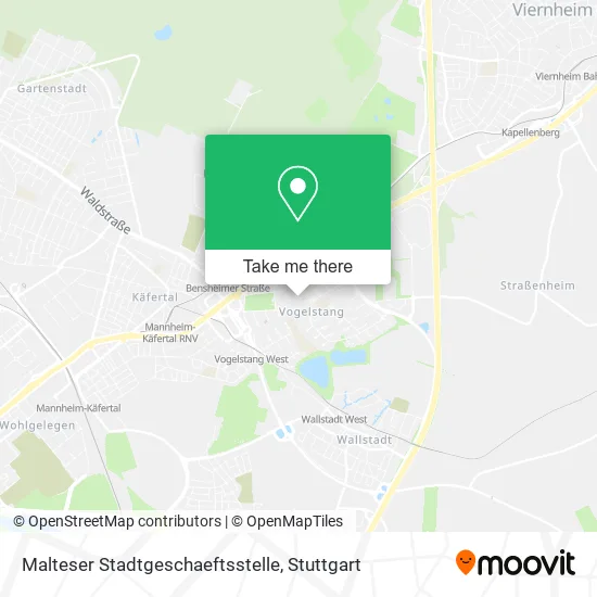 Карта Malteser Stadtgeschaeftsstelle