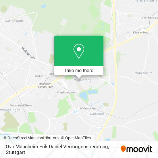 Ovb Mannheim Erik Daniel Vermögensberatung map