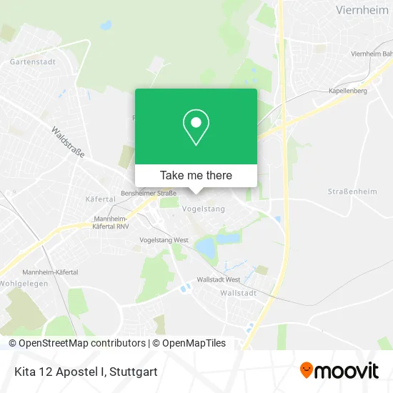 Карта Kita 12 Apostel I