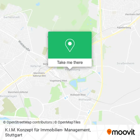 Карта K.I.M. Konzept für Immobilien- Management