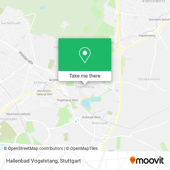 Карта Hallenbad Vogelstang