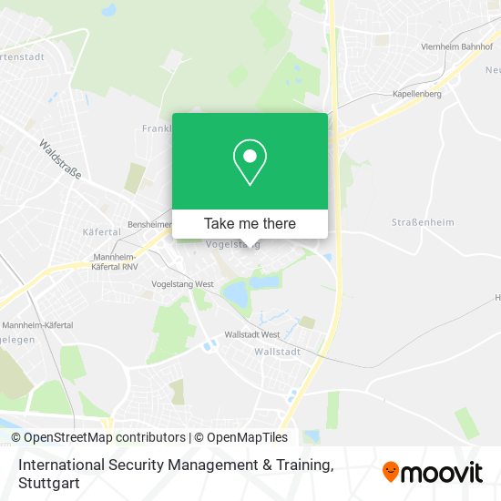 International Security Management & Training map
