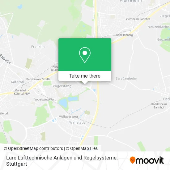 Карта Lare Lufttechnische Anlagen und Regelsysteme