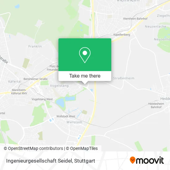 Карта Ingenieurgesellschaft Seidel