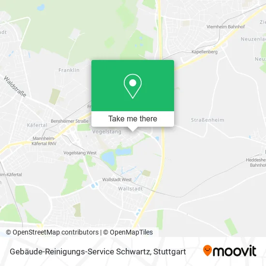 Карта Gebäude-Reinigungs-Service Schwartz