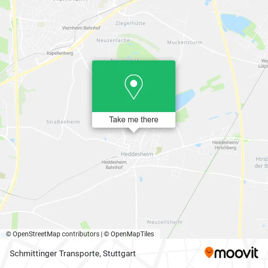Карта Schmittinger Transporte