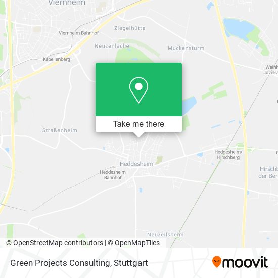 Green Projects Consulting map