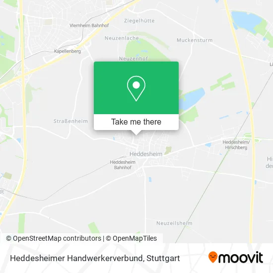 Карта Heddesheimer Handwerkerverbund