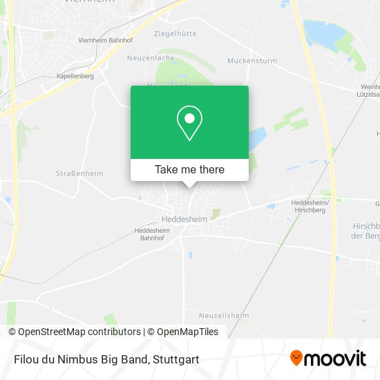 Filou du Nimbus Big Band map