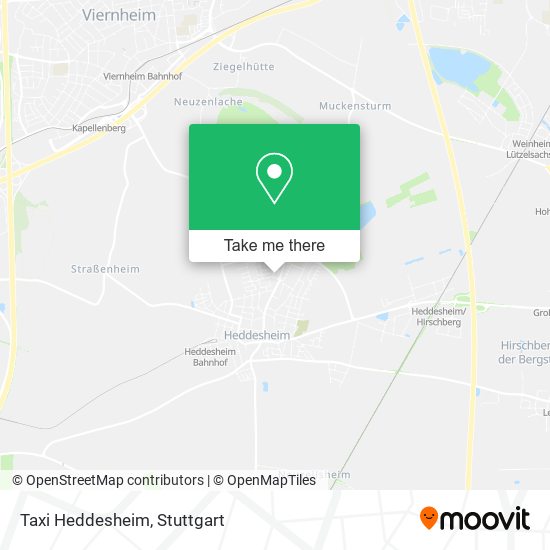 Карта Taxi Heddesheim