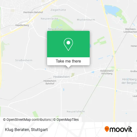 Карта Klug Beraten