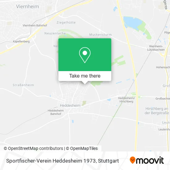 Карта Sportfischer-Verein Heddesheim 1973