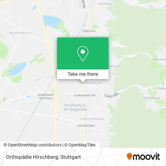 Карта Orthopädie Hirschberg