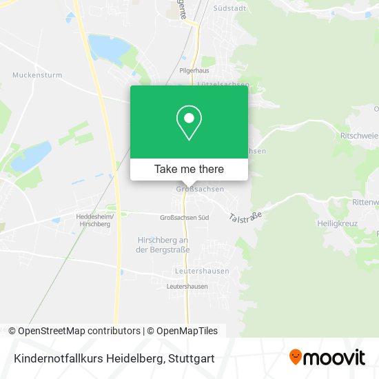 Kindernotfallkurs Heidelberg map