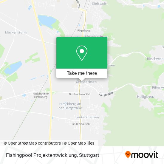 Карта Fishingpool Projektentwicklung