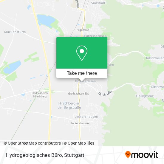 Hydrogeologisches Büro map