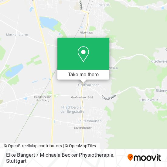 Elke Bangert / Michaela Becker Physiotherapie map