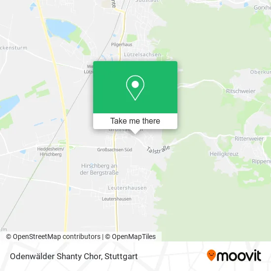 Карта Odenwälder Shanty Chor