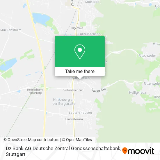 Карта Dz Bank AG Deutsche Zentral Genossenschaftsbank