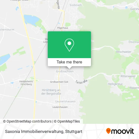 Карта Saxonia Immobilienverwaltung