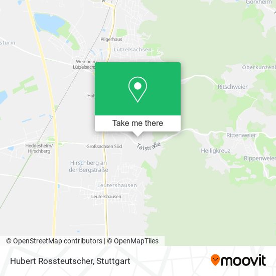 Hubert Rossteutscher map