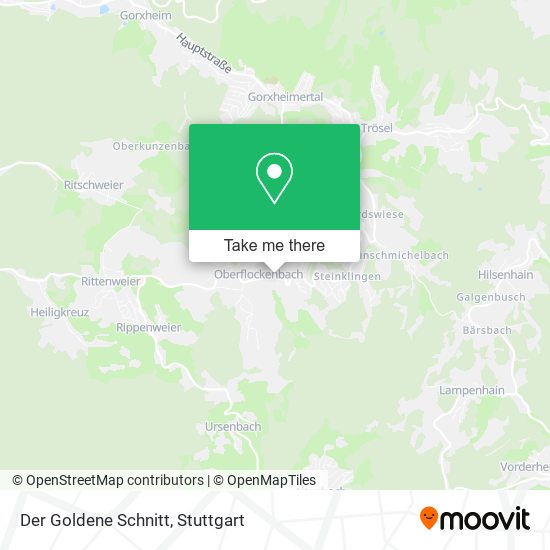 Карта Der Goldene Schnitt