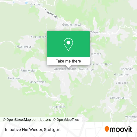 Карта Initiative Nie Wieder