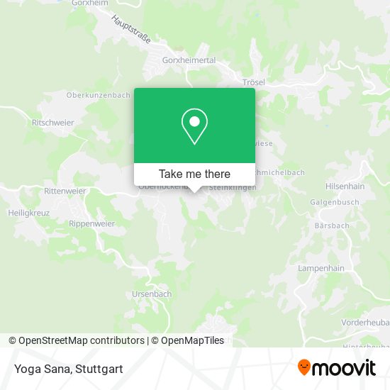 Карта Yoga Sana