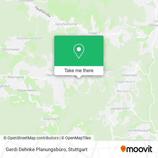 Карта Gerdi Dehnke Planungsbüro